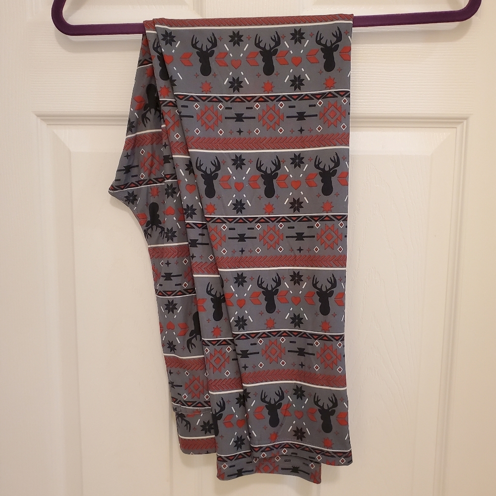 Simply Southern Fair Isle Leggings Plus Size L XL XXL 🌻